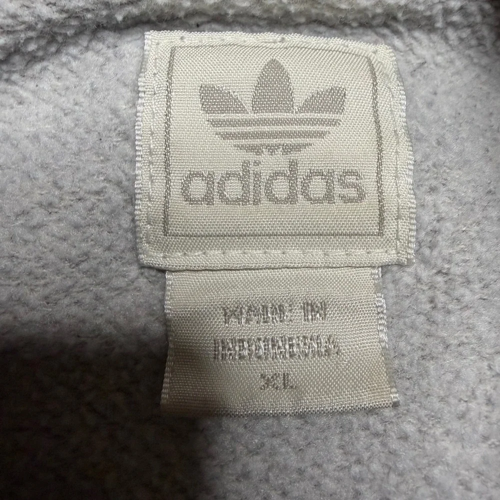 Adidas Hoodie Mens XL Gray BYU Brigham Young University Vintage 90s Trefoil Logo